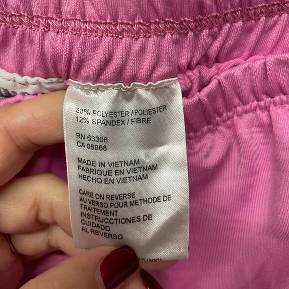 Wilsons Womens Solid Pink Pull On Tennis Skirt Size XL Skort Attached Shorts - Picture 5 of 8